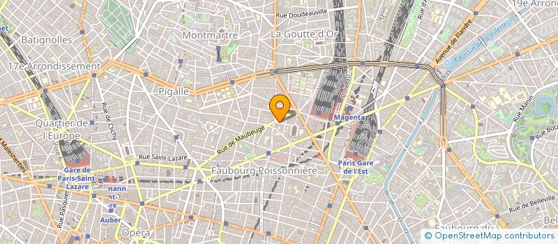 localisation de l'entreprise MONSIEUR GUSTAVE HAYE à PARIS