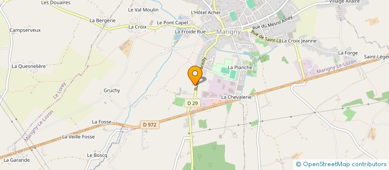 localisation de l'entreprise MONSIEUR GUSTAVE HEUGUET à MARIGNY-LE-LOZON