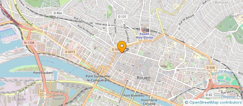 localisation de l'entreprise MONSIEUR GUSTAVE JOURDAIN à ROUEN