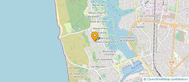 localisation de l'entreprise MONSIEUR GUSTAVE LEFEBVRE à LES SABLES D'OLONNE