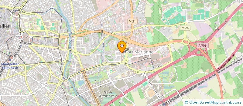 localisation de l'entreprise MONSIEUR GUSTAVE MORENO GUZMAN à MONTPELLIER
