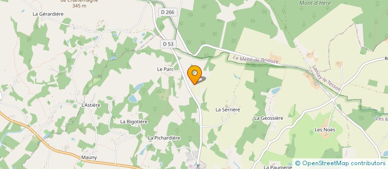 localisation de l'entreprise MONSIEUR GUSTAVE ONFRAY à LES MONTS-D'ANDAINE