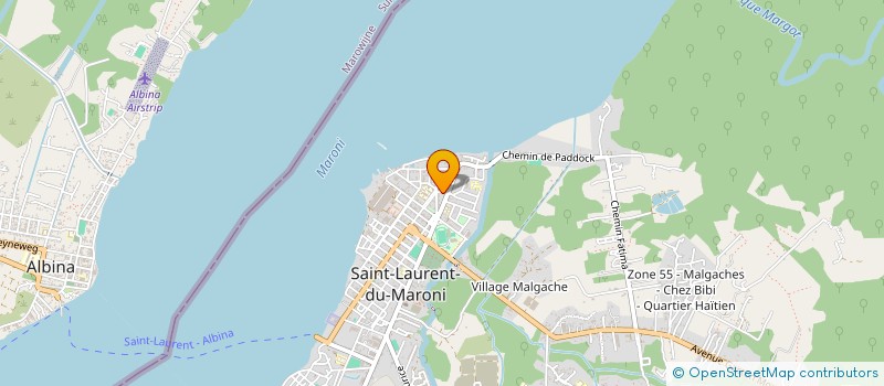 localisation de l'entreprise MONSIEUR GUSTAVE PARUTA à SAINT-LAURENT-DU-MARONI