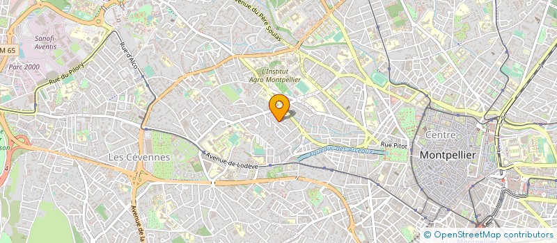 localisation de l'entreprise MONSIEUR GUSTAVE SOUYRIS à MONTPELLIER