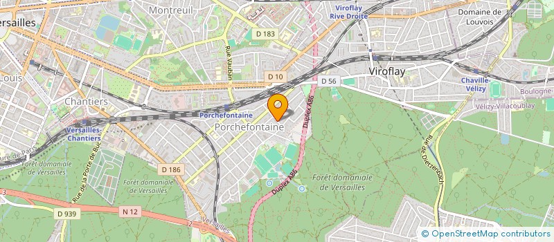 localisation de l'entreprise MONSIEUR GUSTAVE YONNEAU à VERSAILLES