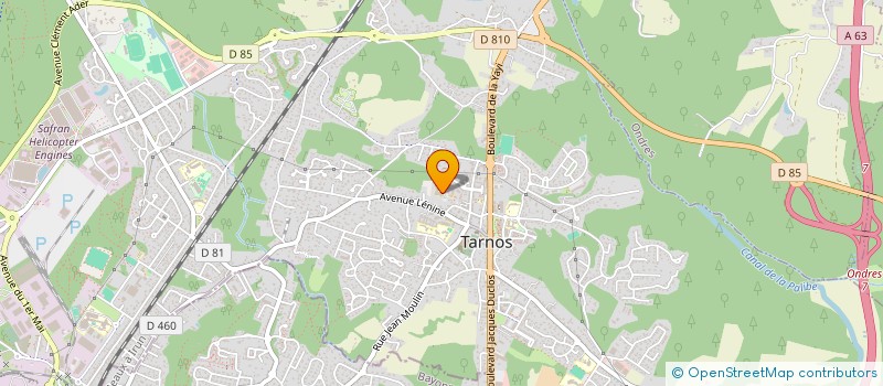 localisation de l'entreprise MONSIEUR GUSTAVO ALBERTO URZAIZ MELENDO  TARNOS