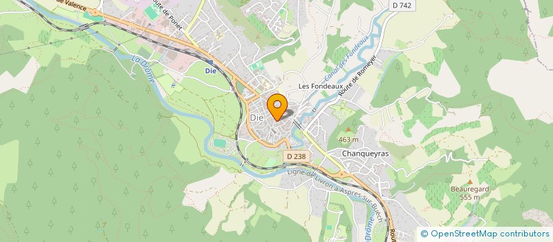 localisation de l'entreprise MONSIEUR GUSTAVO ALMENARA à DIE