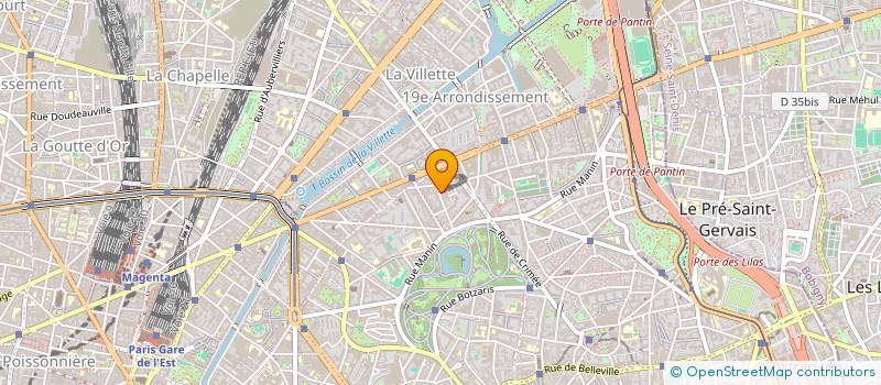 localisation de l'entreprise MONSIEUR GUSTAVO BENITO  PARIS