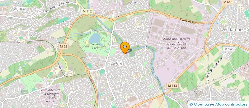 localisation de l'entreprise MONSIEUR GUSTAVO CIOLETTI  LE CRES