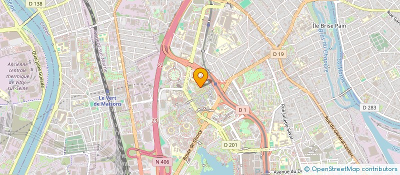 localisation de l'entreprise MONSIEUR GUSTAVO DA SILVA  CRETEIL