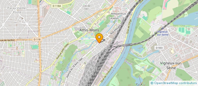 localisation de l'entreprise MONSIEUR GUSTAVO DOS SANTOS FREITAS à ATHIS-MONS