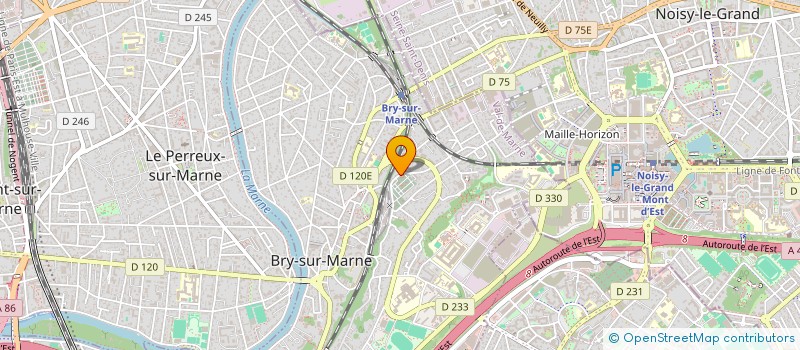 localisation de l'entreprise MONSIEUR GUSTAVO FARIA SILVA  BRY-SUR-MARNE