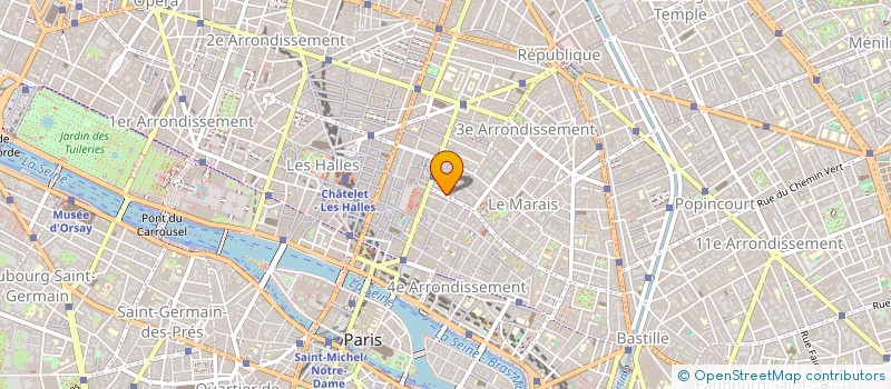 localisation de l'entreprise MONSIEUR GUSTAVO GALVEZ  PARIS