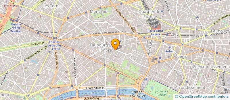 localisation de l'entreprise MONSIEUR GUSTAVO LABORDE  PARIS