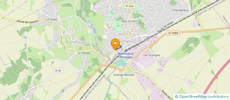 localisation de l'entreprise MONSIEUR GUSTAVO VELASTEGUI CUNALATA  MEXIMIEUX