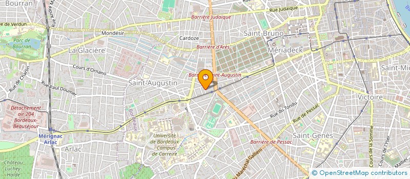 localisation de l'entreprise MONSIEUR GUY ACCOCEBERRY à BORDEAUX