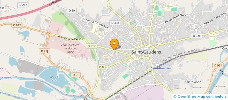 localisation de l'entreprise MONSIEUR GUY ADOUE  LABARTHE-RIVIERE