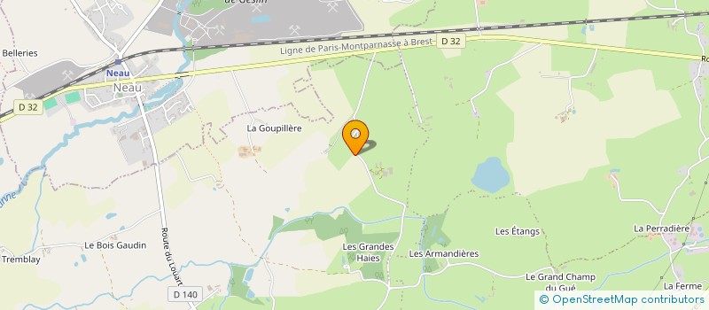 localisation de l'entreprise MONSIEUR GUY ALEXANDRE à SAINT CHRISTOPHE DU LUAT