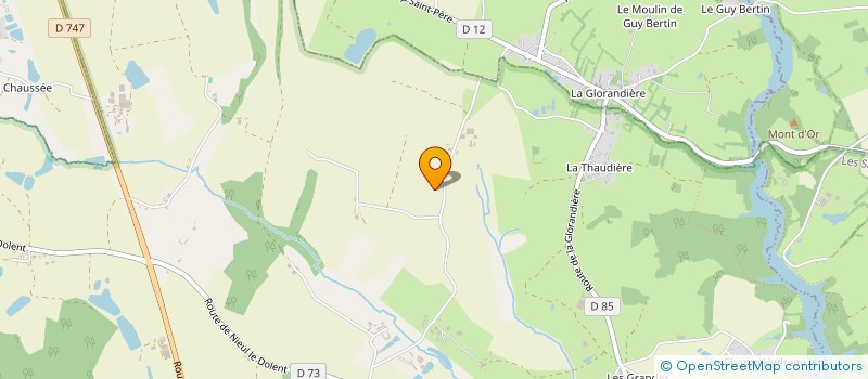 localisation de l'entreprise MONSIEUR GUY ALLAIN  SAINT-VINCENT-SUR-GRAON