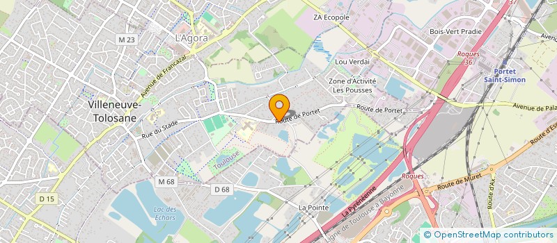 localisation de l'entreprise MONSIEUR GUY ALONSO à VILLENEUVE-TOLOSANE