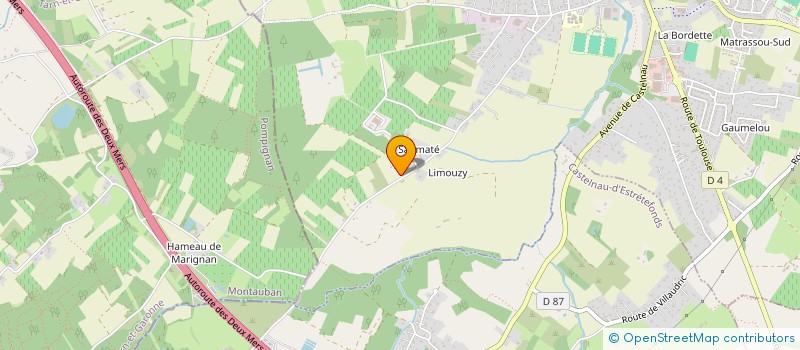 localisation de l'entreprise MONSIEUR GUY AMEDEE  FRONTON