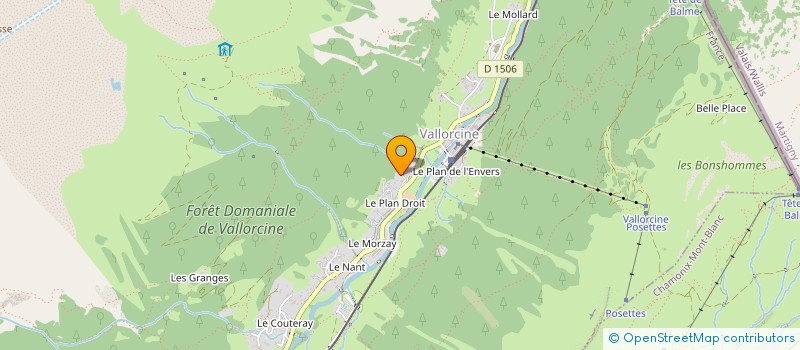 localisation de l'entreprise MONSIEUR GUY ANCEY à VALLORCINE