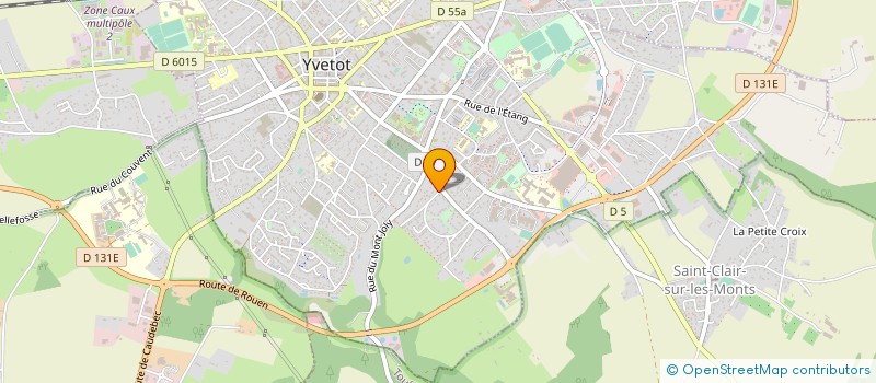 localisation de l'entreprise MONSIEUR GUY ANCIAUX  YVETOT