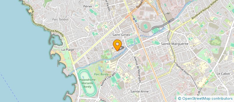 localisation de l'entreprise MONSIEUR GUY ANTON à MARSEILLE