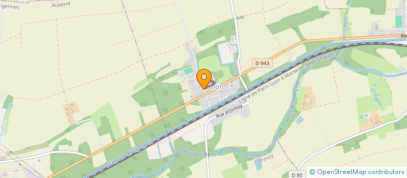 localisation de l'entreprise MONSIEUR GUY ARNOULD  ESNON