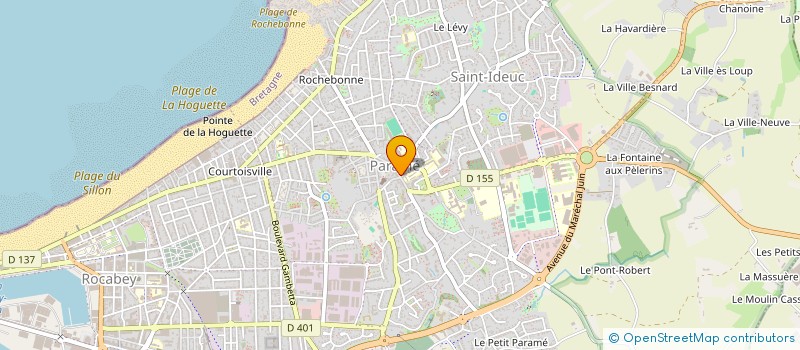 localisation de l'entreprise MONSIEUR GUY AUBRY  SAINT-MALO