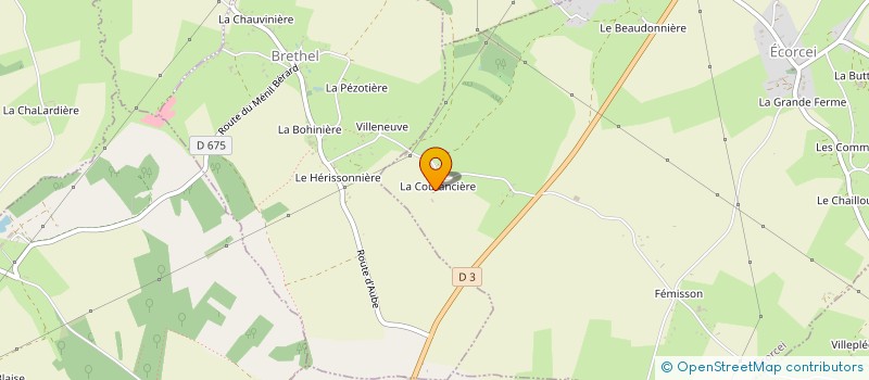 localisation de l'entreprise MONSIEUR GUY AUCORDIER à BEAUFAI