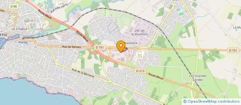 localisation de l'entreprise MONSIEUR GUY AUDREN  PORNIC