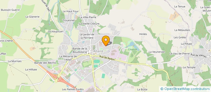 localisation de l'entreprise MONSIEUR GUY AUGUSTIN  ALLAIRE