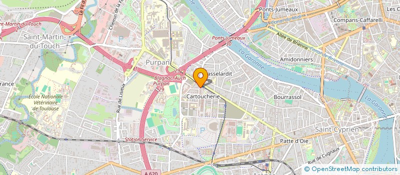 localisation de l'entreprise MONSIEUR GUY BALEGNAMAN LIMALEBA à TOULOUSE