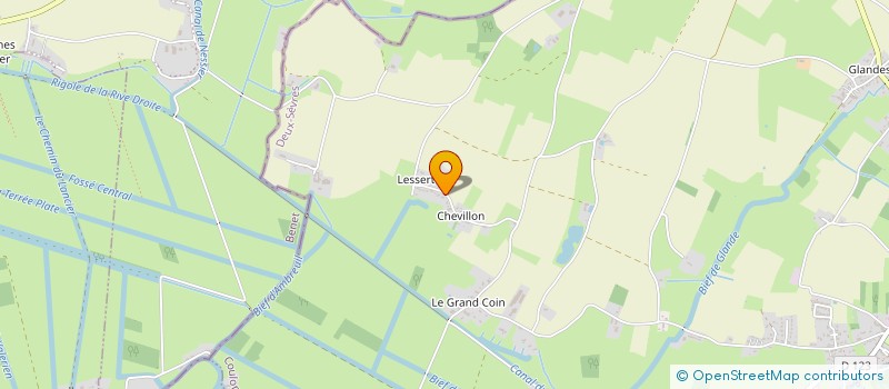 localisation de l'entreprise MONSIEUR GUY BARATANGE  COULON