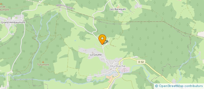 localisation de l'entreprise MONSIEUR GUY BARLIER à HURBACHE