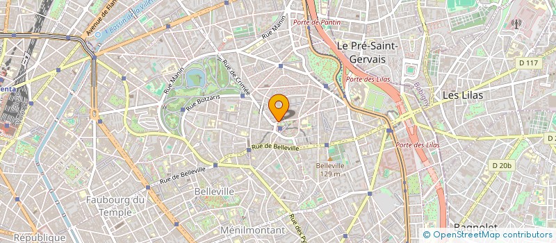 localisation de l'entreprise MONSIEUR GUY BARRAIS  PARIS 19