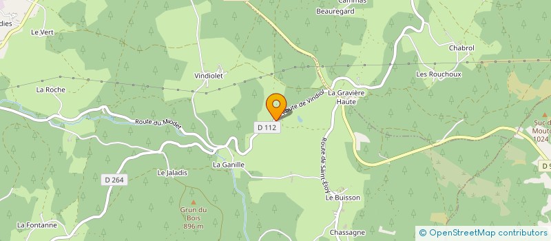 localisation de l'entreprise MONSIEUR GUY BARRIER  AUZELLES