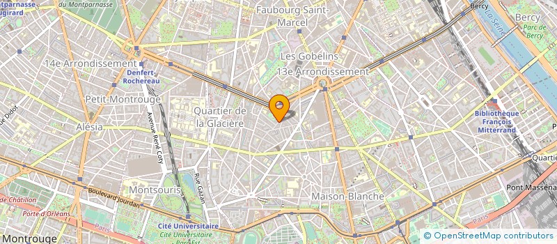 localisation de l'entreprise MONSIEUR GUY BASOU à PARIS