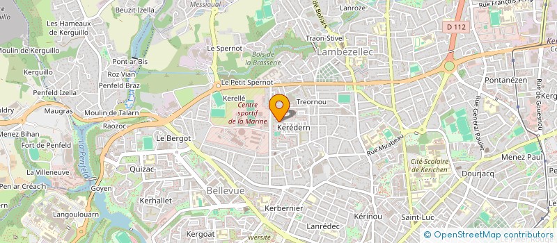 localisation de l'entreprise MONSIEUR GUY BATARD à BREST