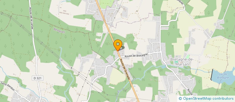 localisation de l'entreprise MONSIEUR GUY BATS  BRETAGNE-DE-MARSAN