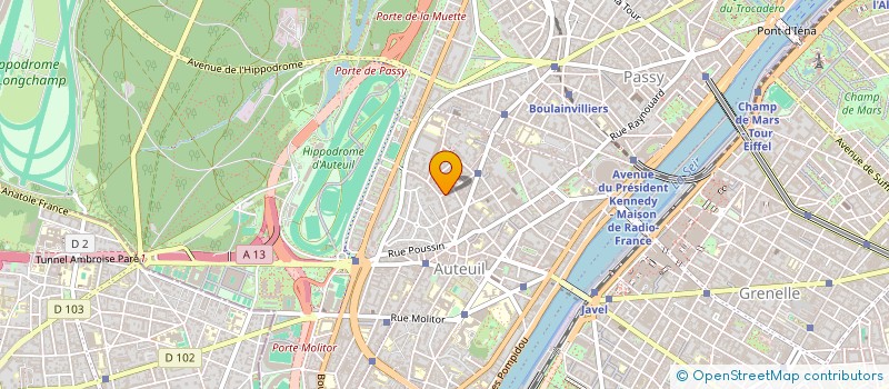 localisation de l'entreprise MONSIEUR GUY BAYON DE NOYER  PARIS