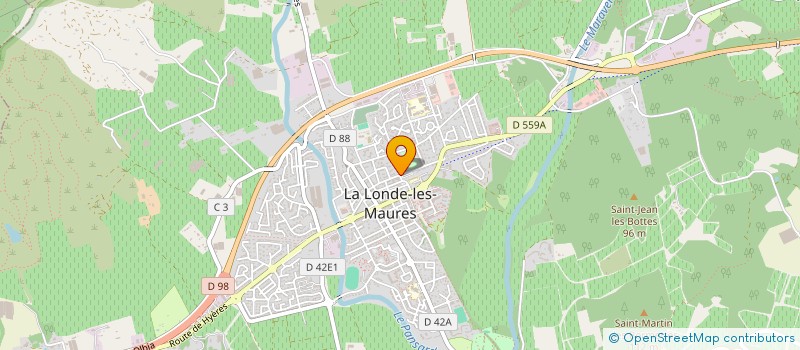 localisation de l'entreprise MONSIEUR GUY BEALLE à LA LONDE-LES-MAURES