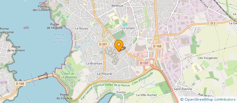 localisation de l'entreprise MONSIEUR GUY BEAUMONT  SAINT-MALO