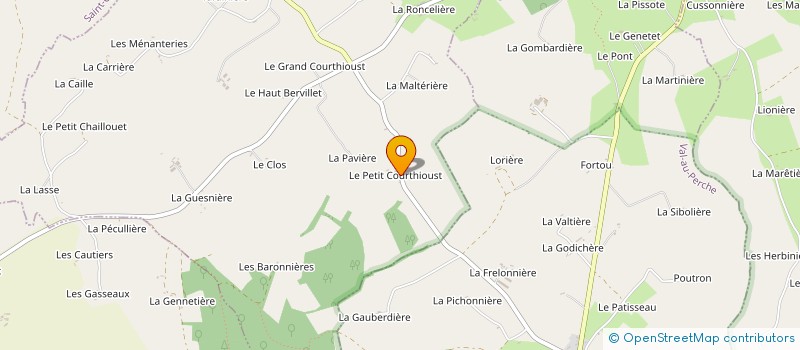 localisation de l'entreprise MONSIEUR GUY BEAUVALLET à PERCHE-EN-NOCE