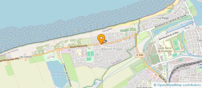 localisation de l'entreprise MONSIEUR GUY BEAUVOIS  SANGATTE