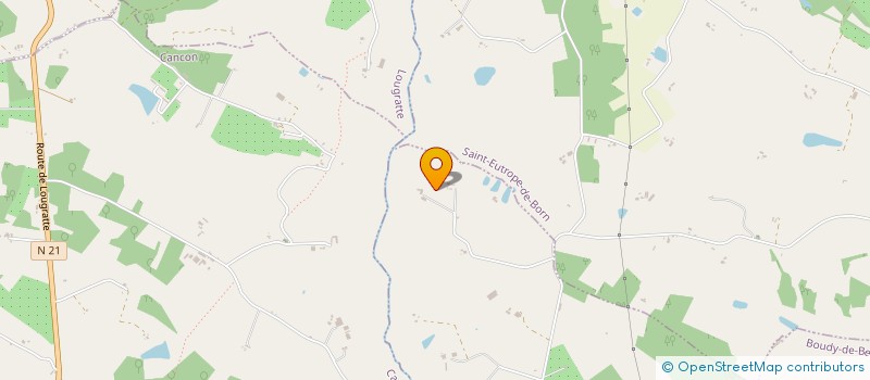 localisation de l'entreprise MONSIEUR GUY BEGOU  BOUDY DE BEAUREGARD