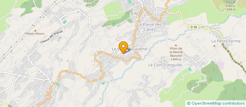 localisation de l'entreprise MONSIEUR GUY BEGUE  LE TAMPON