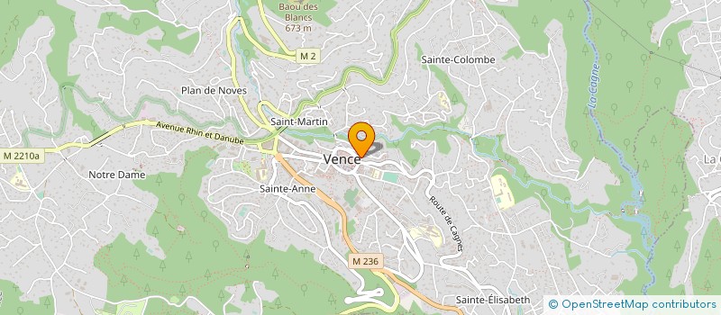 localisation de l'entreprise MONSIEUR GUY BELANGER  VENCE