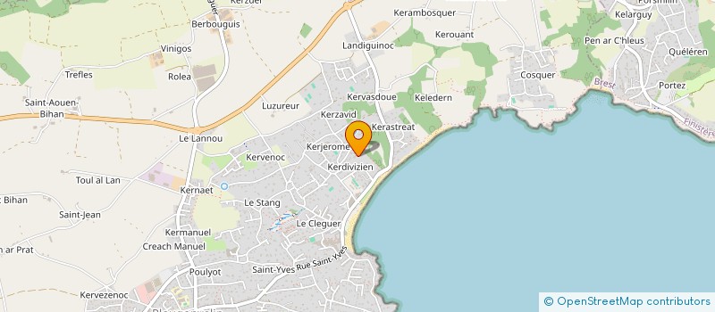 localisation de l'entreprise MONSIEUR GUY BELEC  PLOUGONVELIN